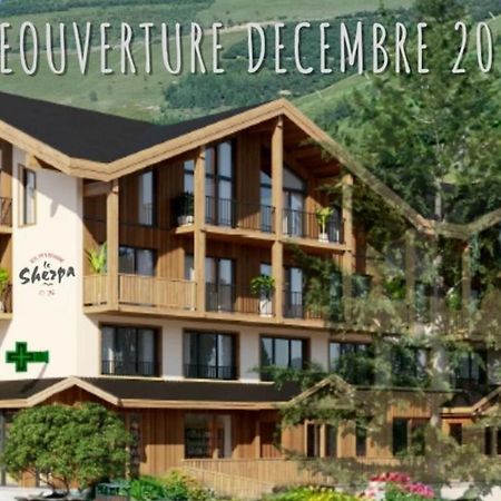 Hotel Le Sherpa Лес дьо Алпс Екстериор снимка